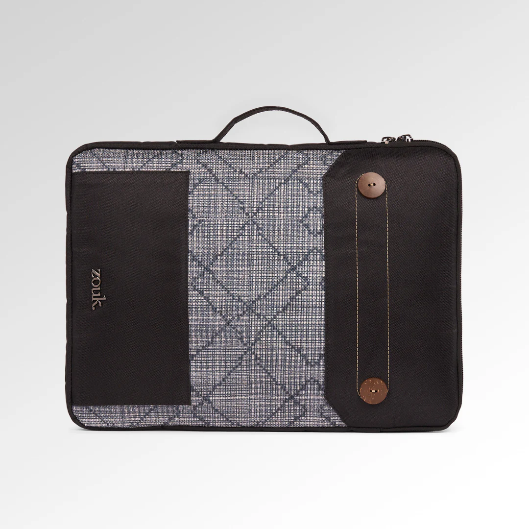Calcutta Pixels Urban Laptop Sleeve - 15.6inch (Black) - Image 3