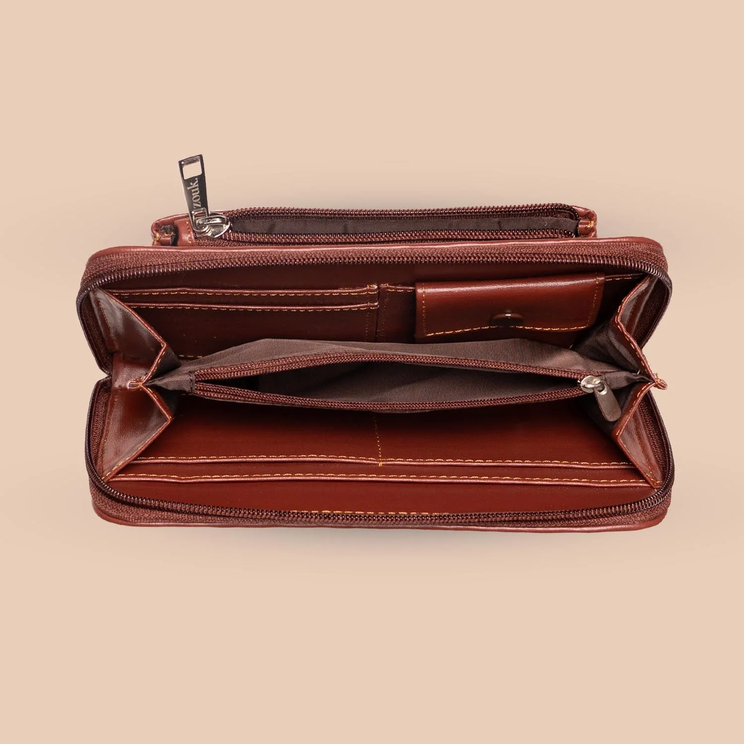 Abstract Amaze Classic Zipper Wallet - Image 6