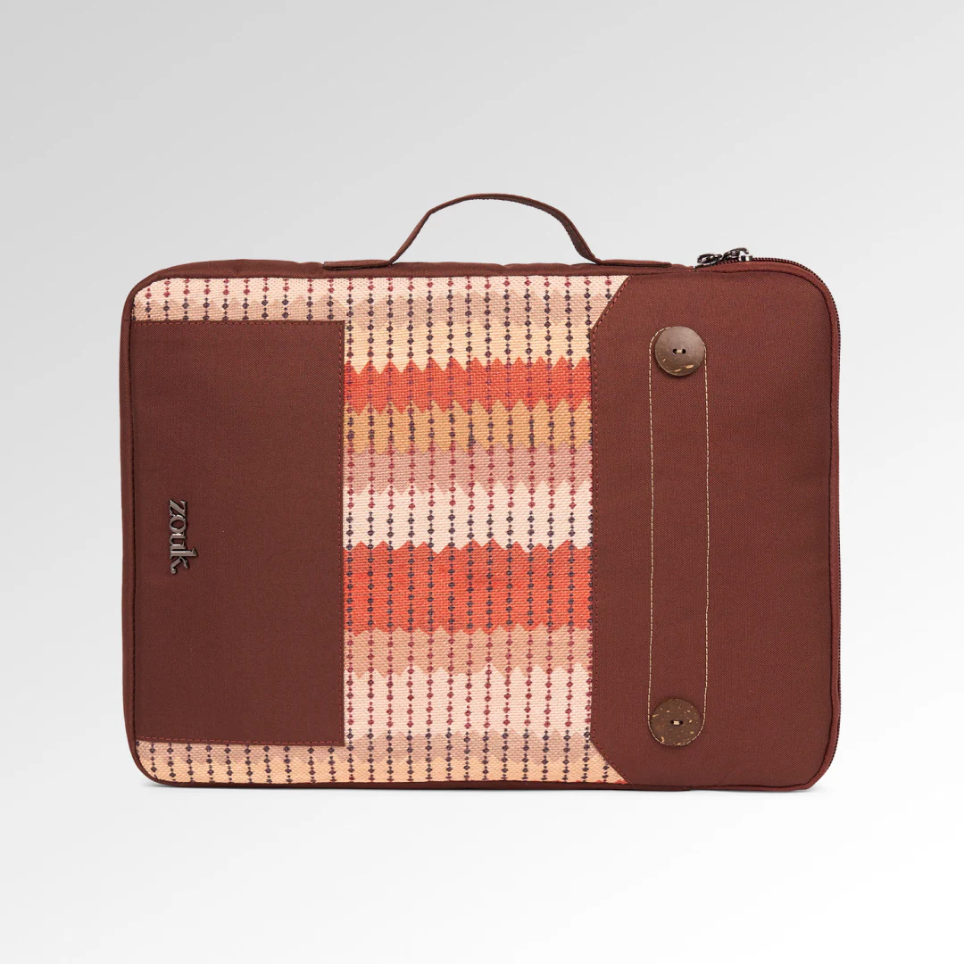 Cochin Cortado Urban Laptop Sleeve - 15.6inch (Brown) - Image 3