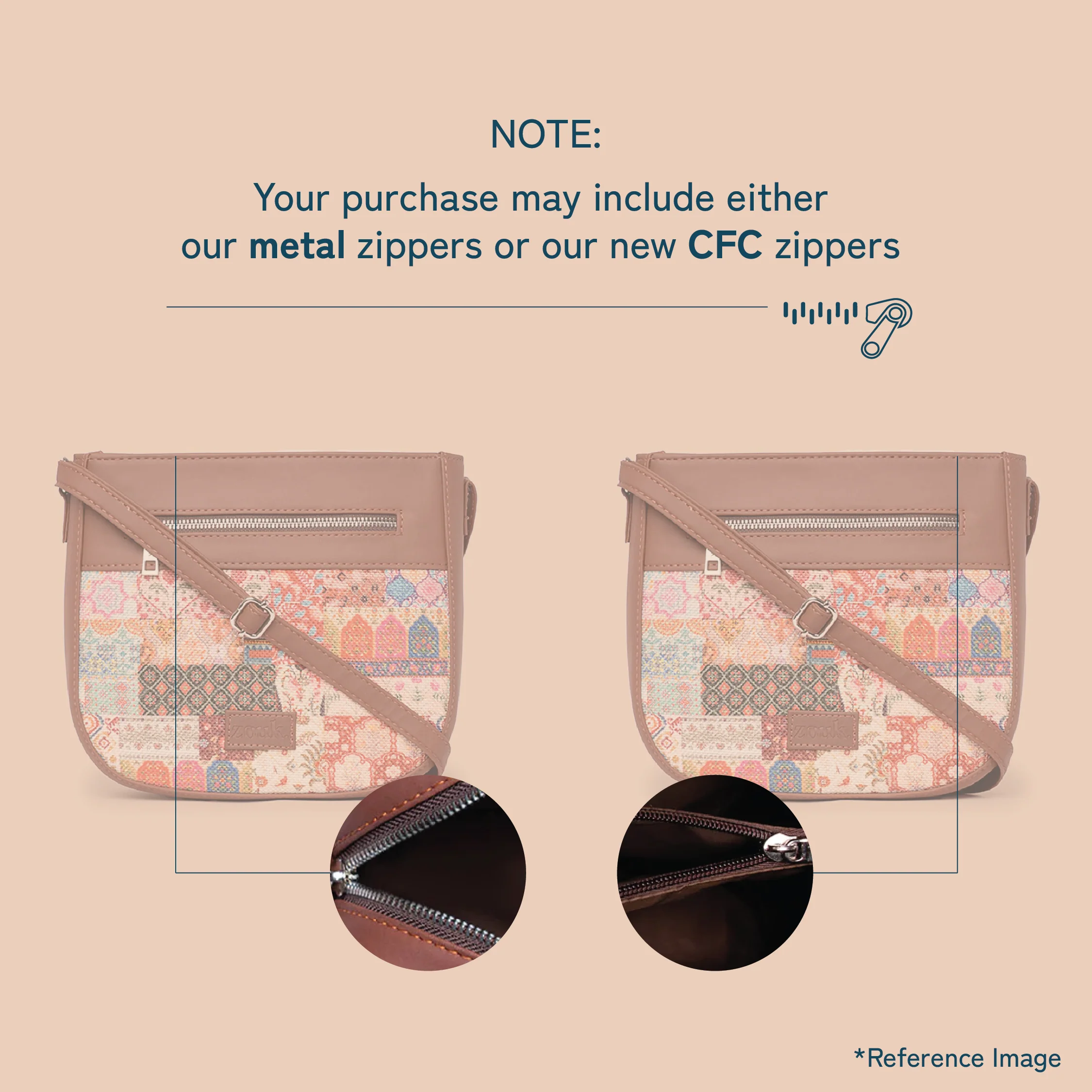 Taj Guldasta U-Shaped Sling Bag - Image 4