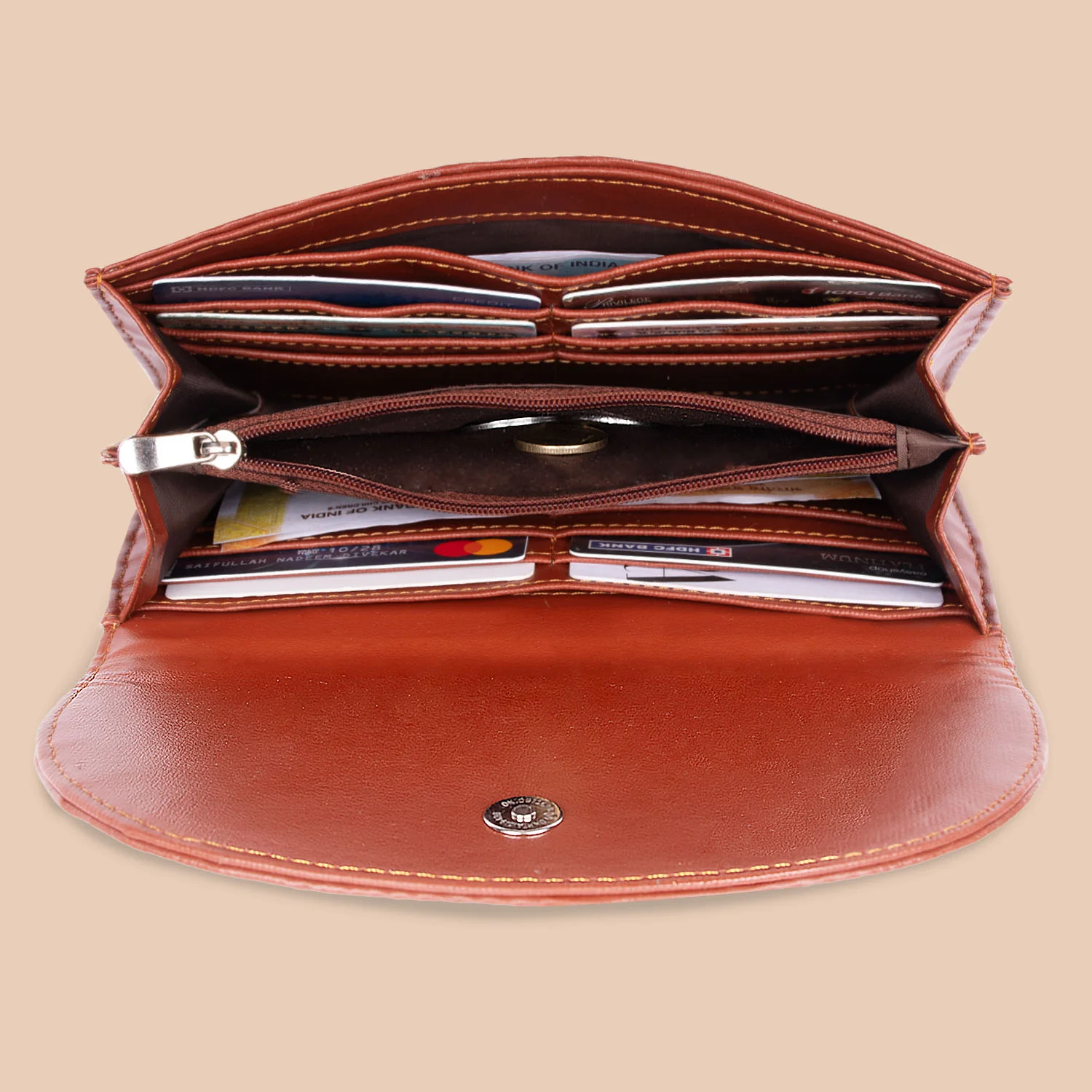 Jodhpur Damask Kyra Flap Wallet - Image 8