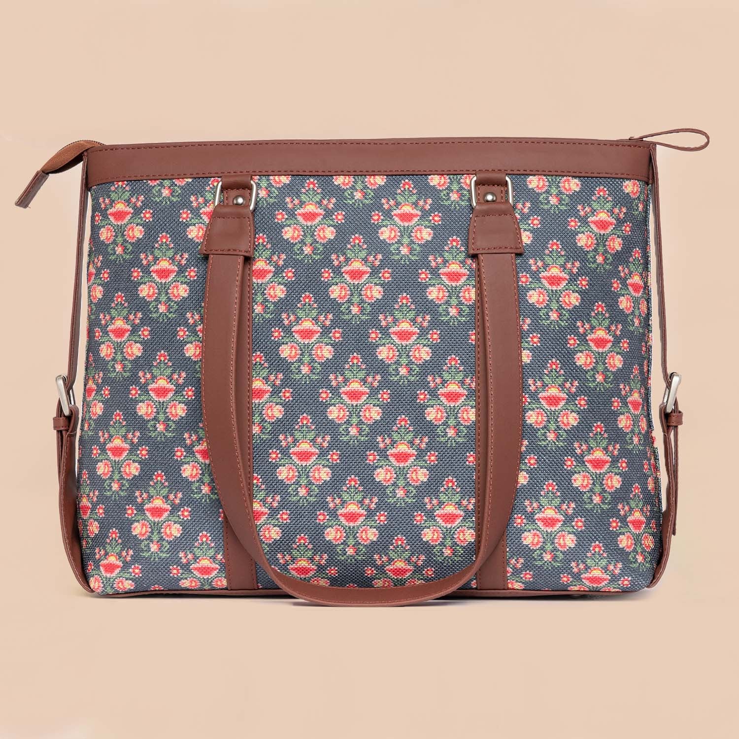 Mughal Garden Print Women's Office Bag - Image 3