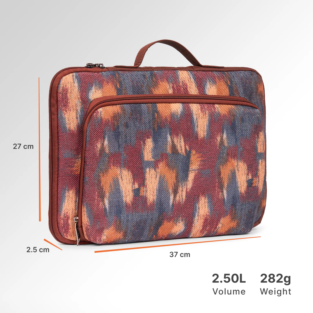 Ajanta Allure Urban Laptop Sleeve - 15.6inch (Brown) - Image 4