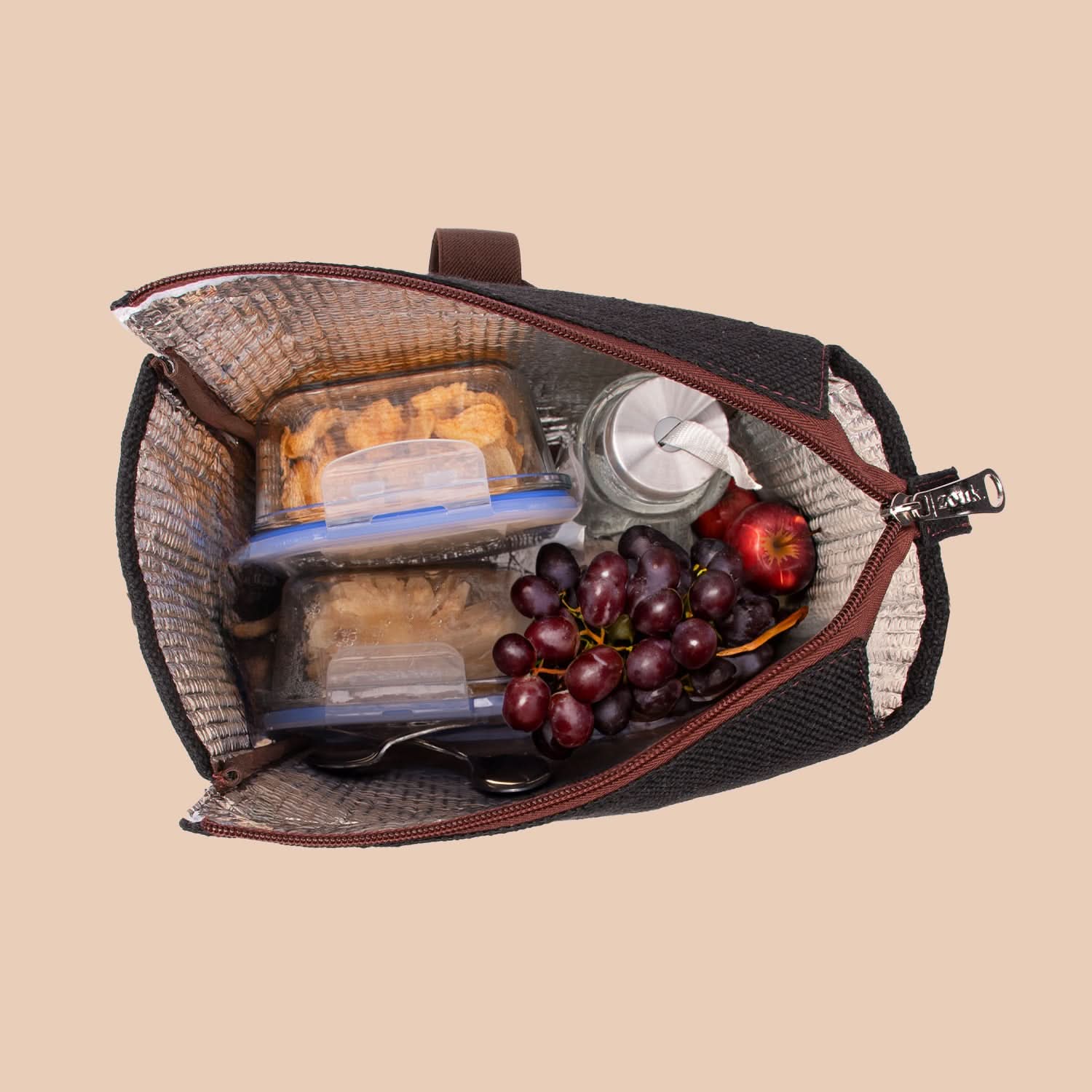 Qutub Stripes Roll Up Lunch Bag - Image 7